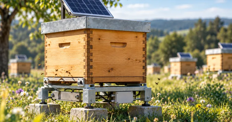 Ruche connectée autonome