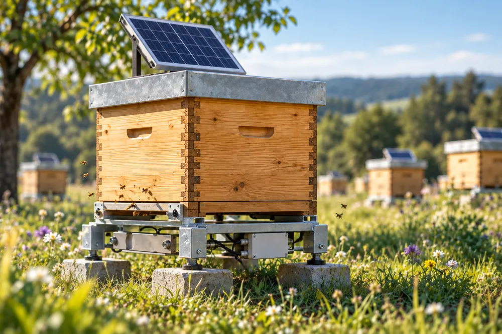 Ruche connectée autonome
