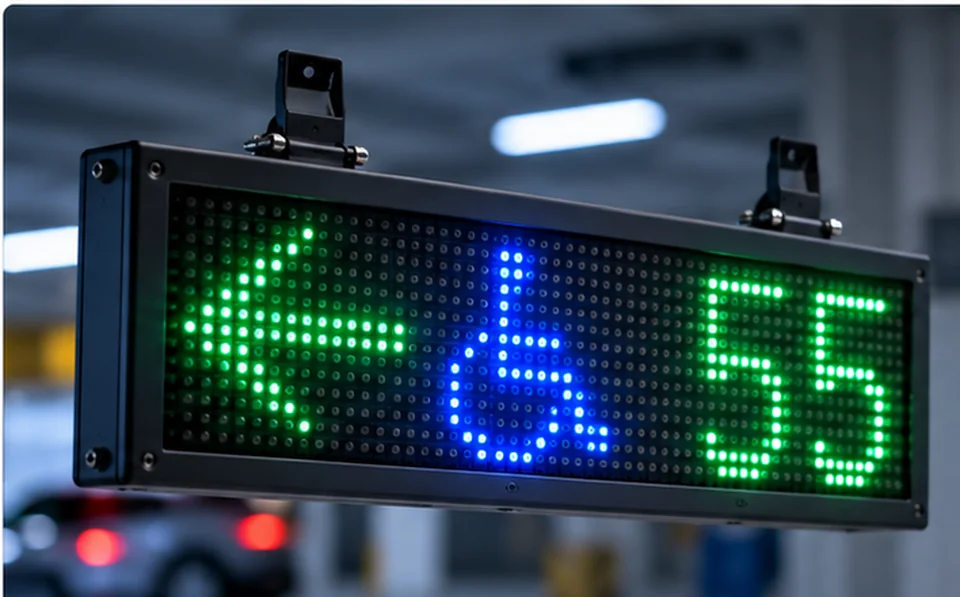 Afficheur matriciel LED RGB modulaire